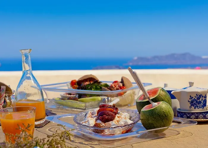 Santo Blue Santorini Caldera View Luxury Megalochori (Santorini)