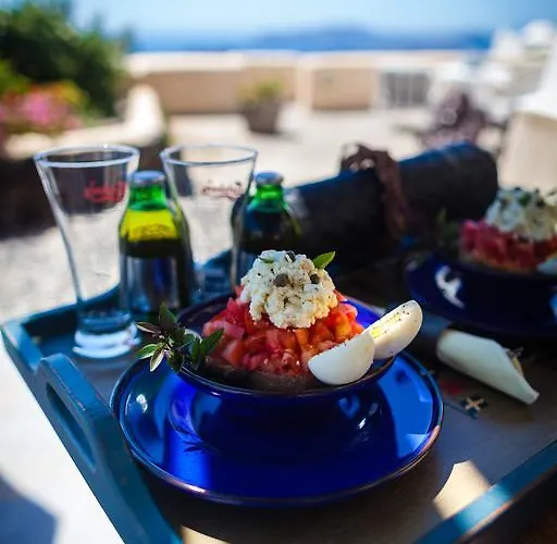 Santo Blue Santorini Caldera View Luxury