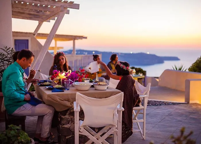 Lejlighedshotel Santo Blue Santorini Caldera View Luxury Megalochori (Santorini)