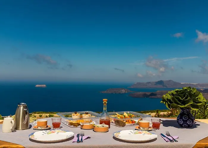 Lejlighedshotel Santo Blue Santorini Caldera View Luxury Megalochori (Santorini)