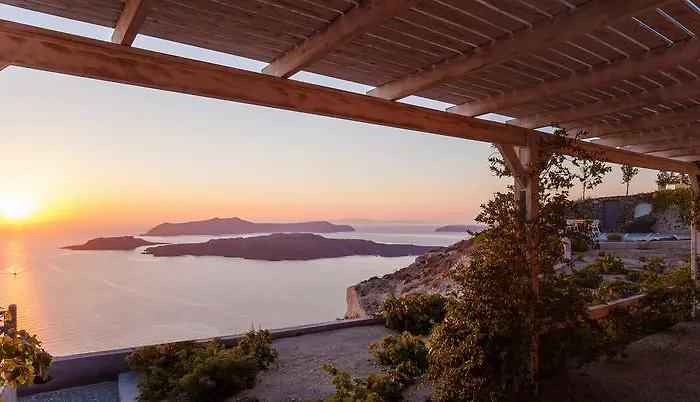 Santo Blue Santorini Caldera View Luxury Megalochori (Santorini)