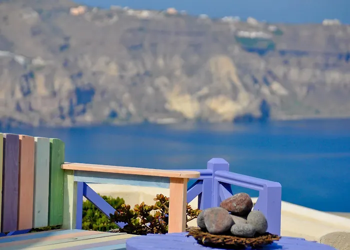 Santo Blue Santorini Caldera View Luxury Lejlighedshotel Megalochori (Santorini)